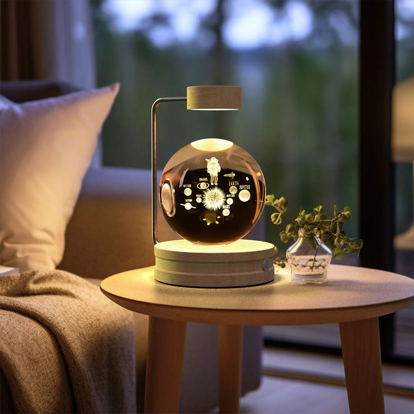 Crystal Ball Cosmic Dinosaur Indoor Light 1