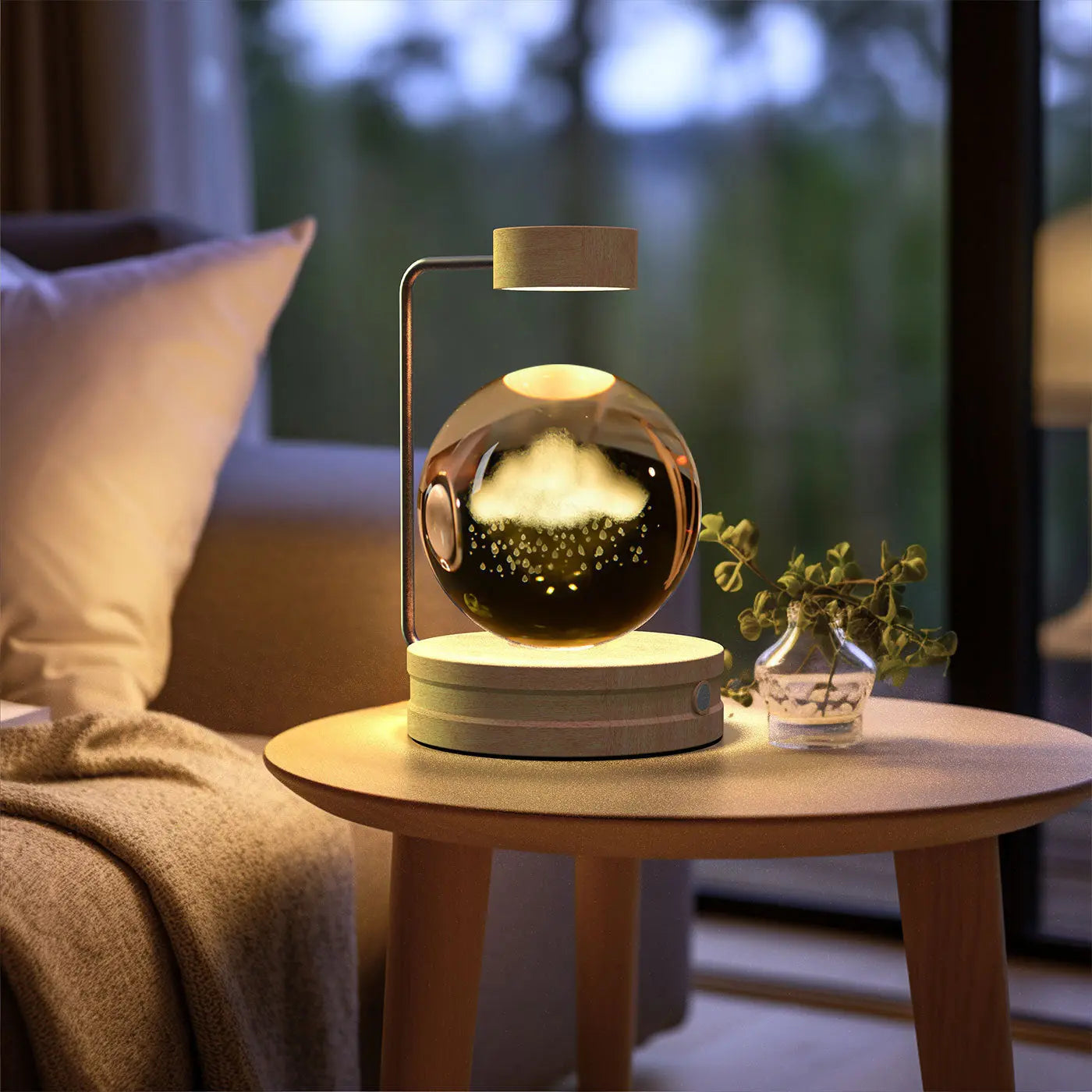 Crystal Ball Cosmic Dinosaur Indoor Light 1