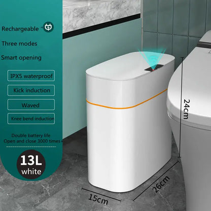 Smart Trash Can With Lid 1