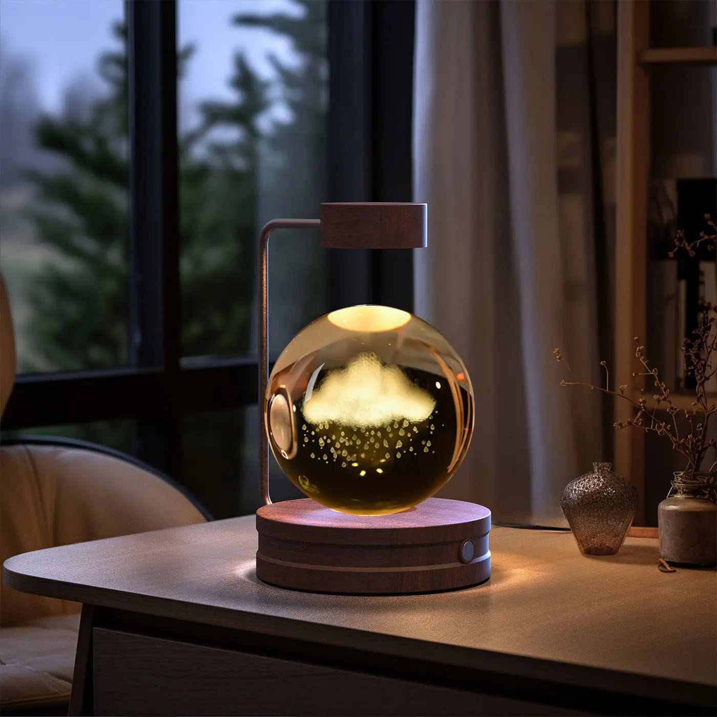 Crystal Ball Cosmic Dinosaur Indoor Light 1