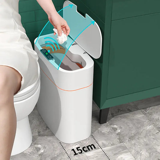 Smart Trash Can With Lid 1