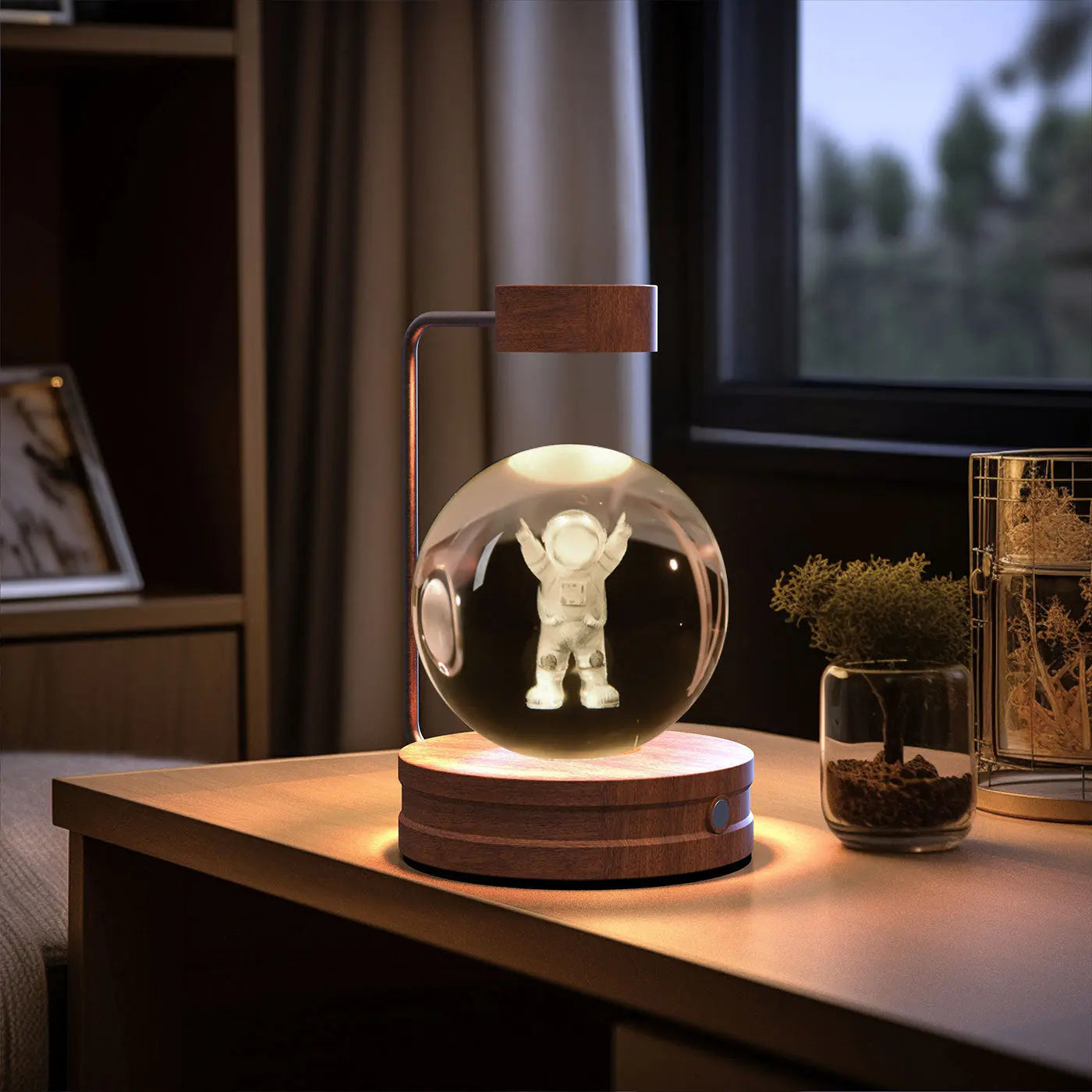 Crystal Ball Cosmic Dinosaur Indoor Light 1