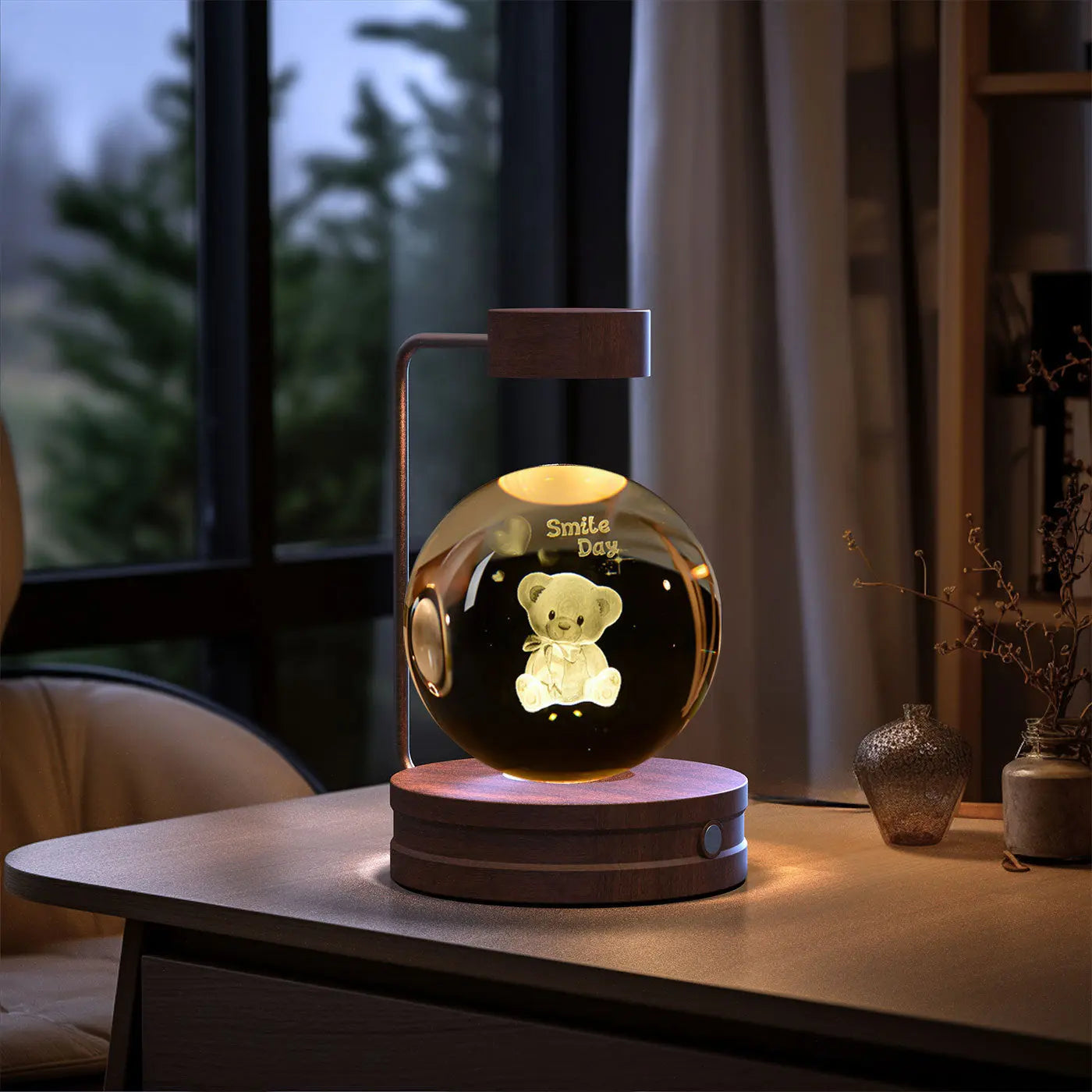 Crystal Ball Cosmic Dinosaur Indoor Light 1