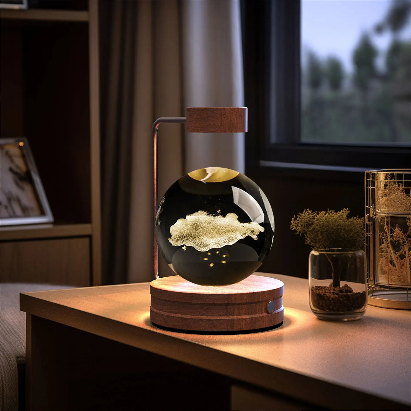 Crystal Ball Cosmic Dinosaur Indoor Light 1