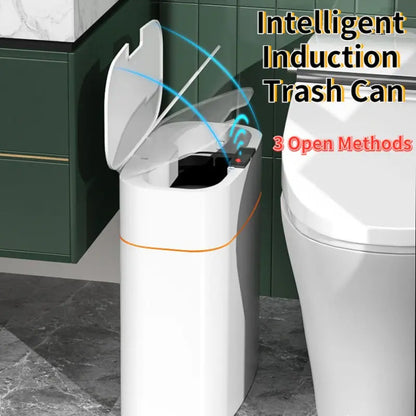 Smart Trash Can With Lid 1