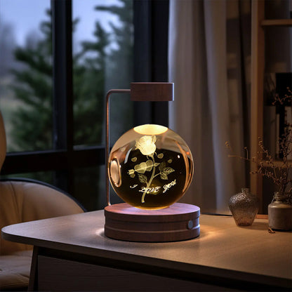 Crystal Ball Cosmic Dinosaur Indoor Light 1