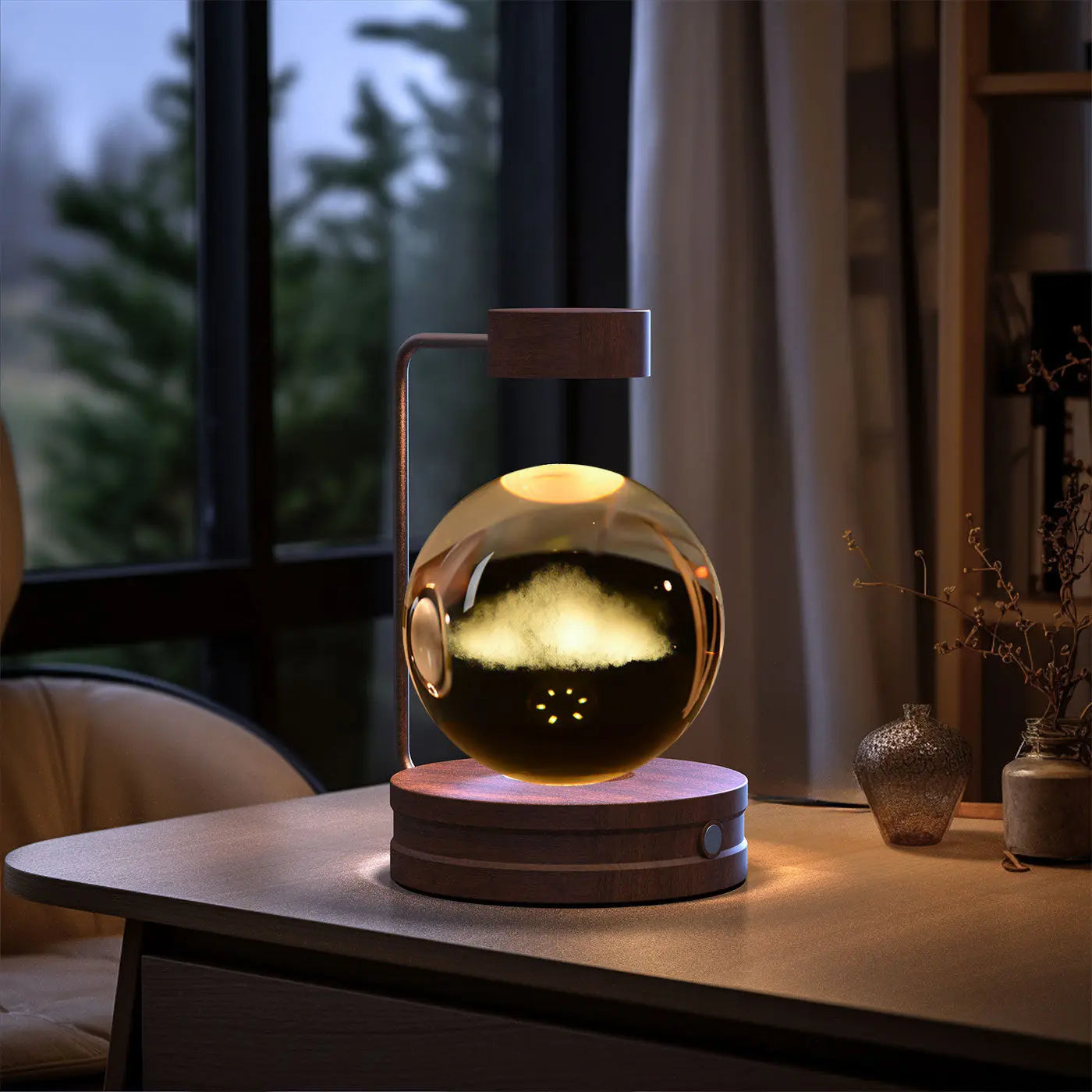Crystal Ball Cosmic Dinosaur Indoor Light 1