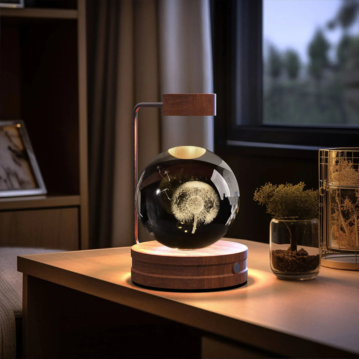 Crystal Ball Cosmic Dinosaur Indoor Light 1