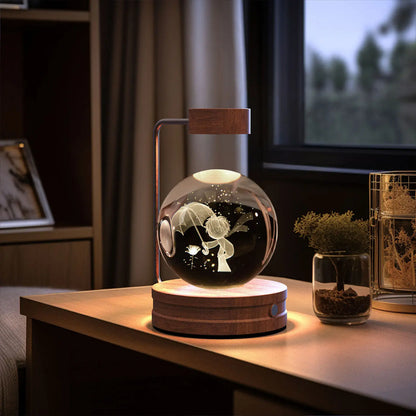 Crystal Ball Cosmic Dinosaur Indoor Light 1