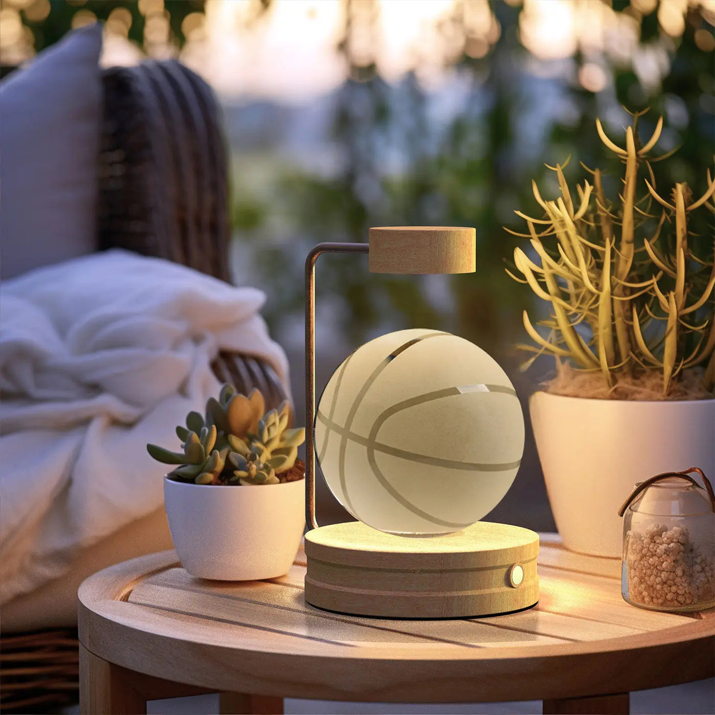 Crystal Ball Cosmic Dinosaur Indoor Light 1