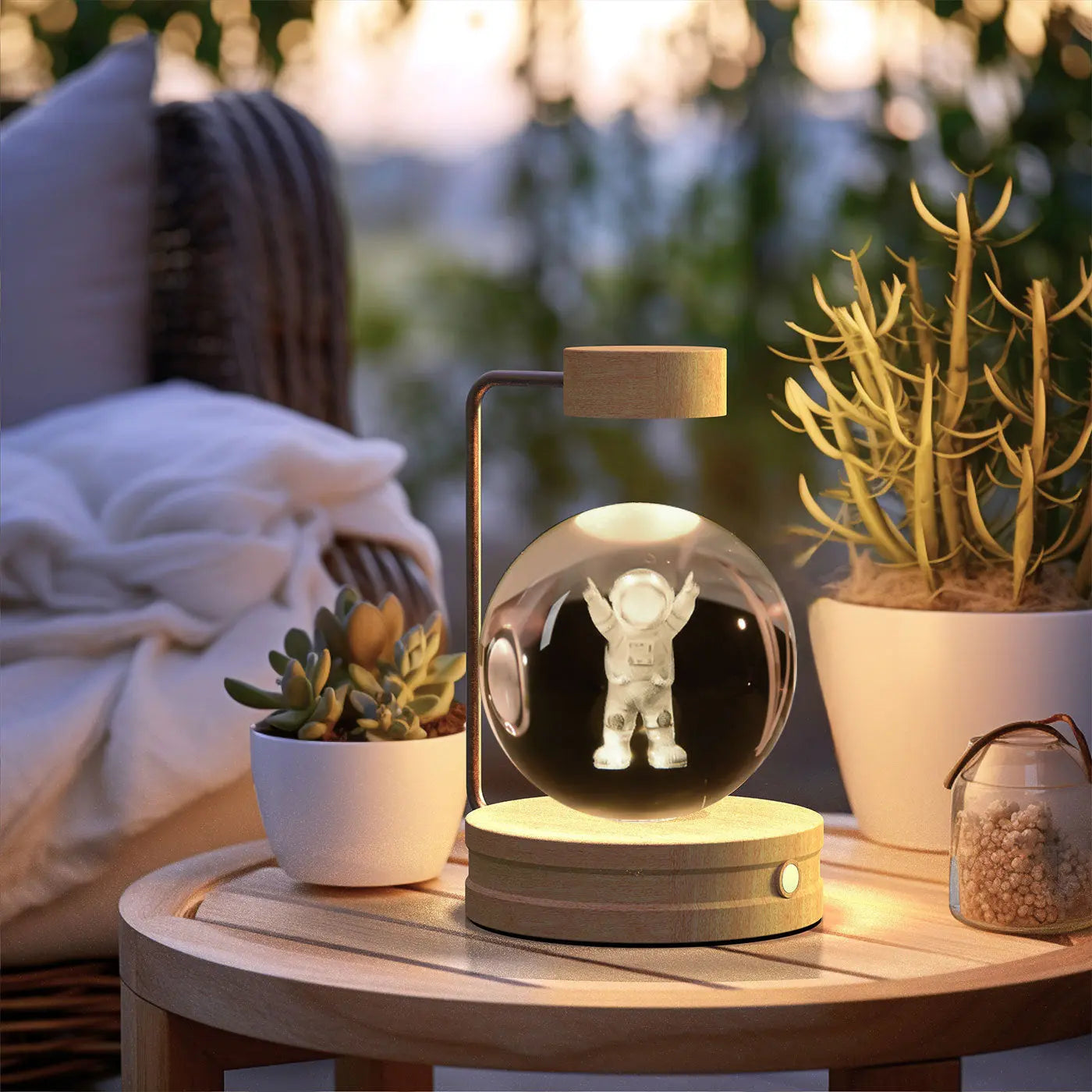 Crystal Ball Cosmic Dinosaur Indoor Light 1
