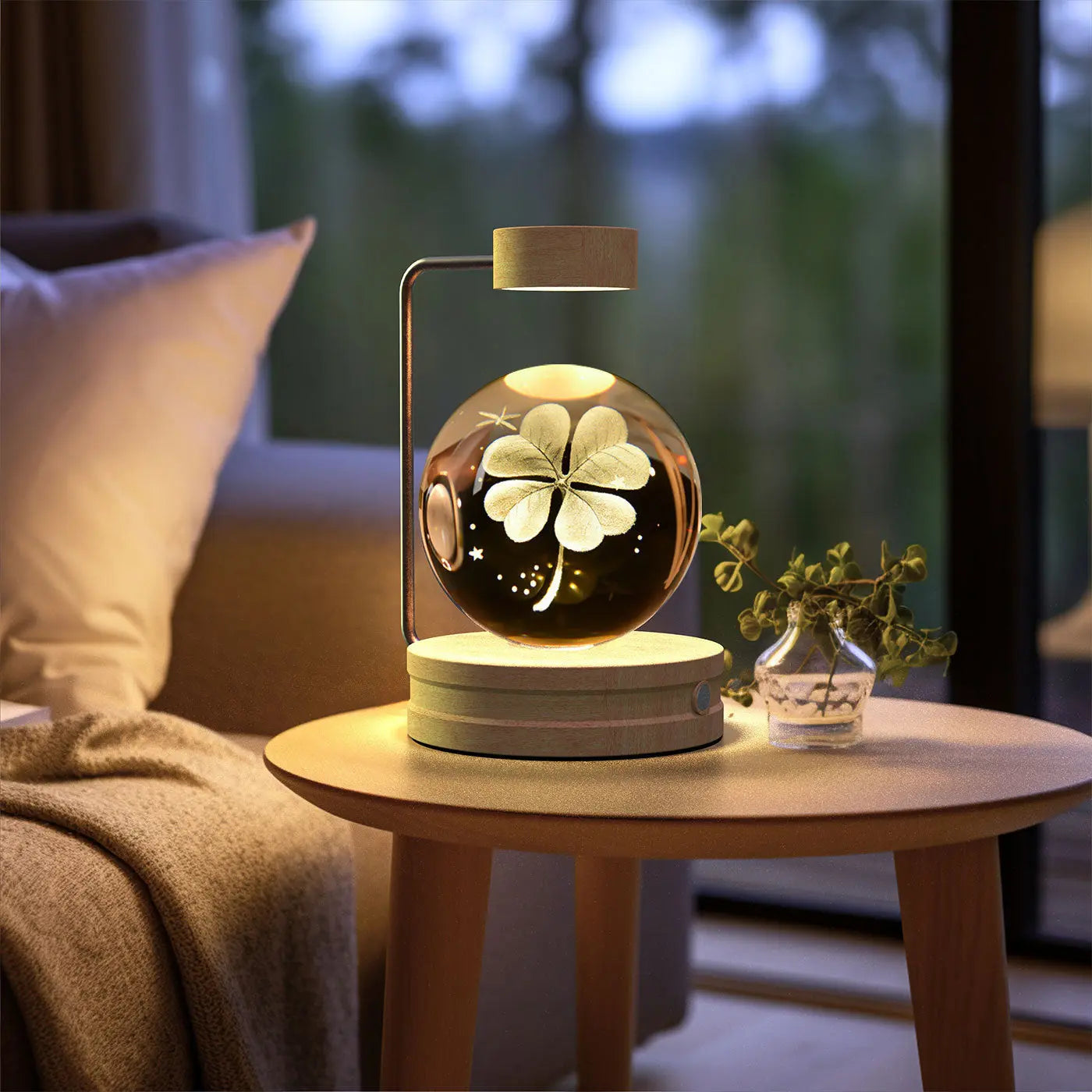 Crystal Ball Cosmic Dinosaur Indoor Light 1