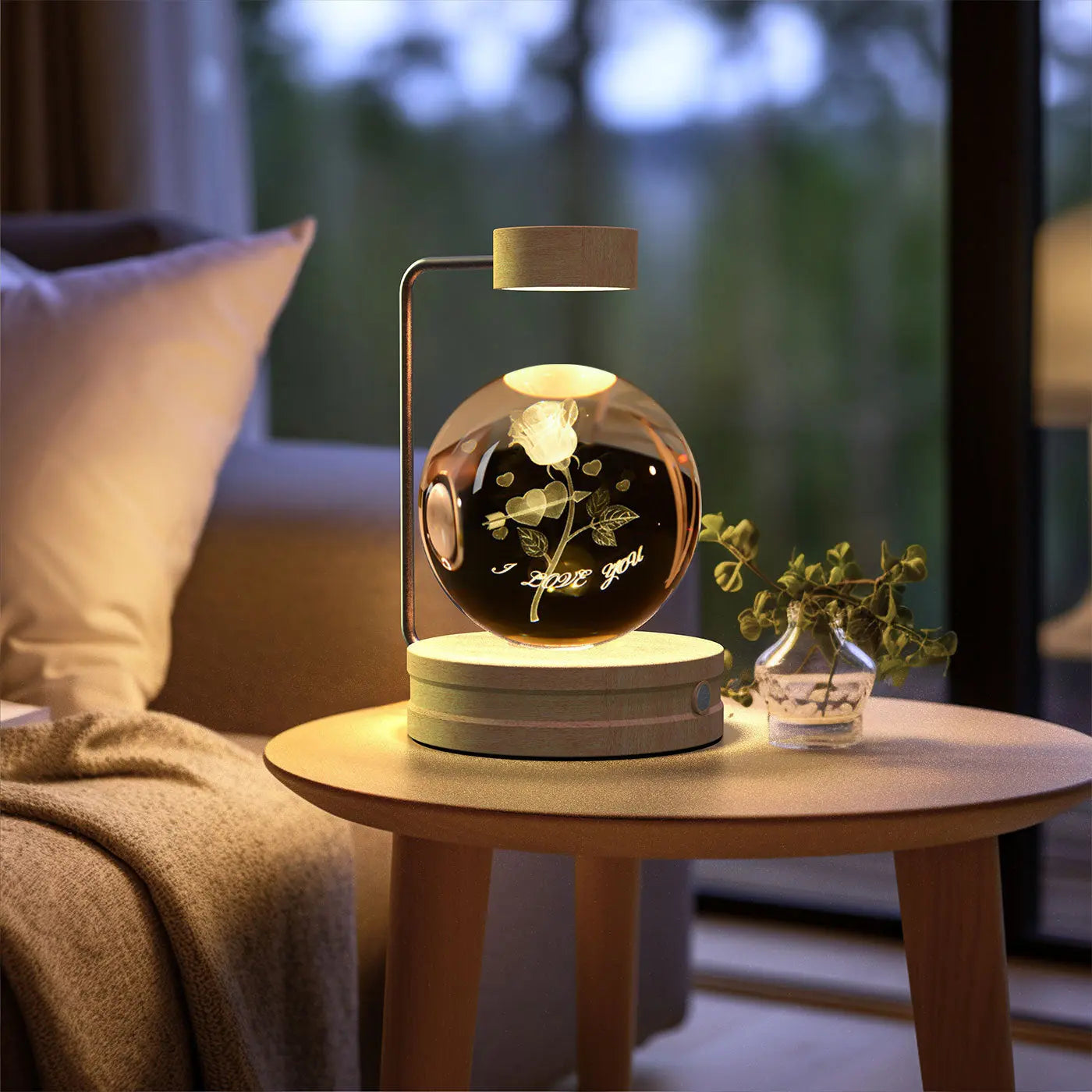 Crystal Ball Cosmic Dinosaur Indoor Light 1