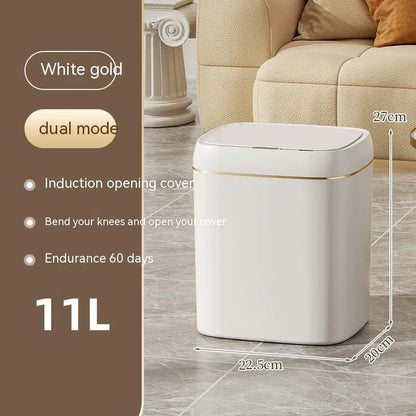 Smart Trash Can With Lid 1