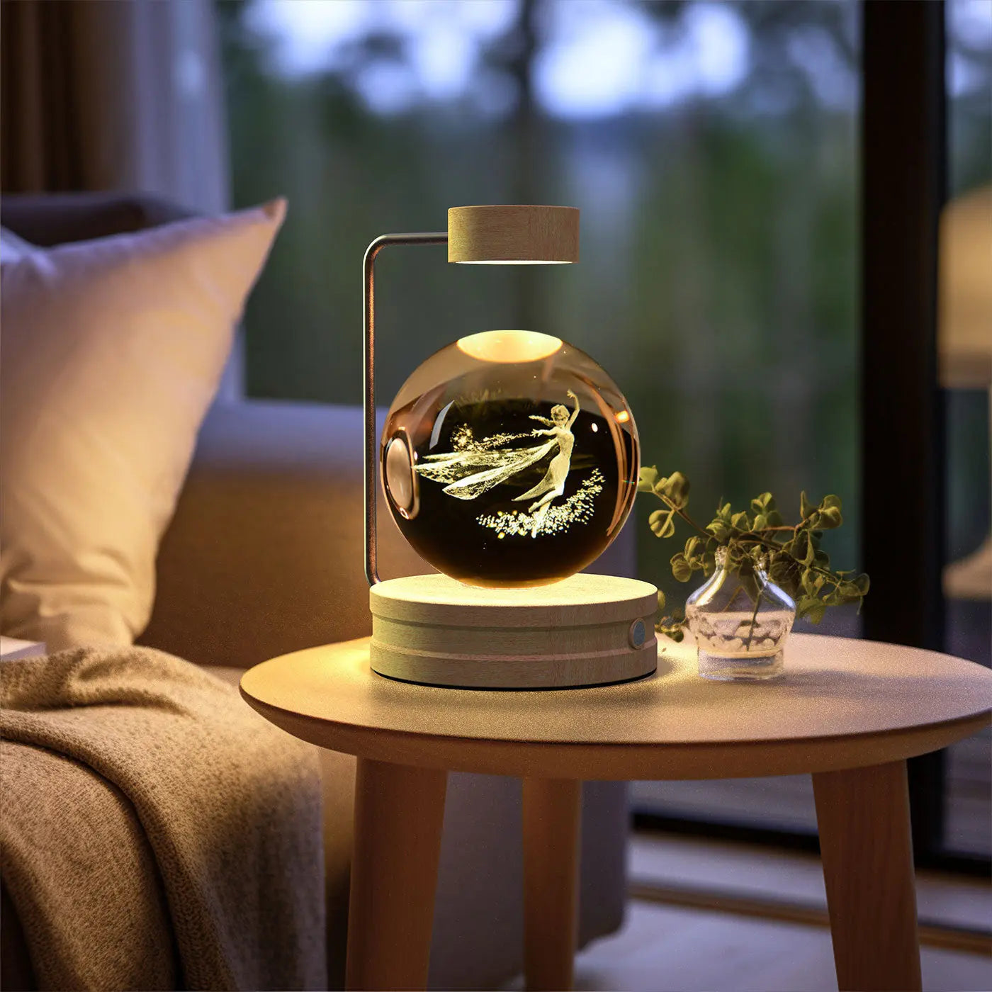 Crystal Ball Cosmic Dinosaur Indoor Light 1